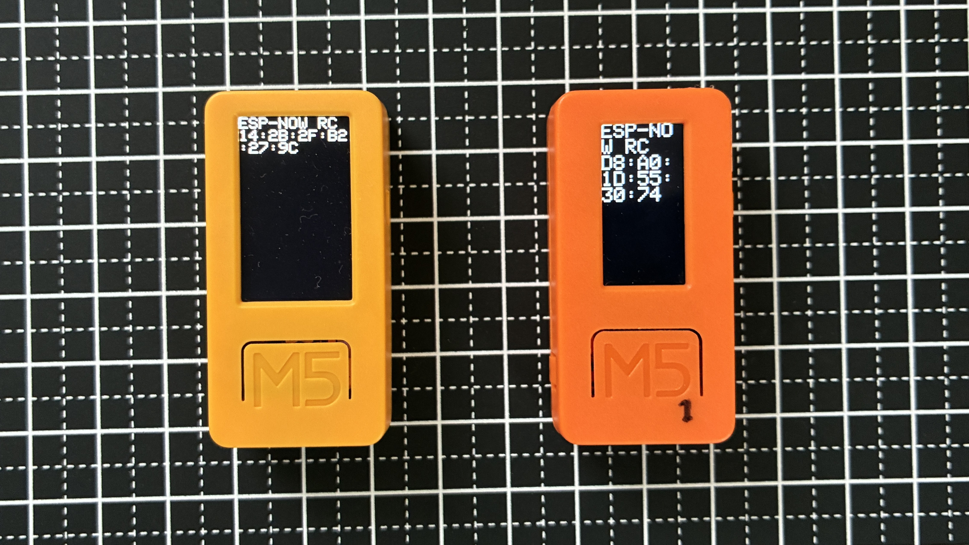 M5StickC Plus と Plus2 に MAC アドレスを表示