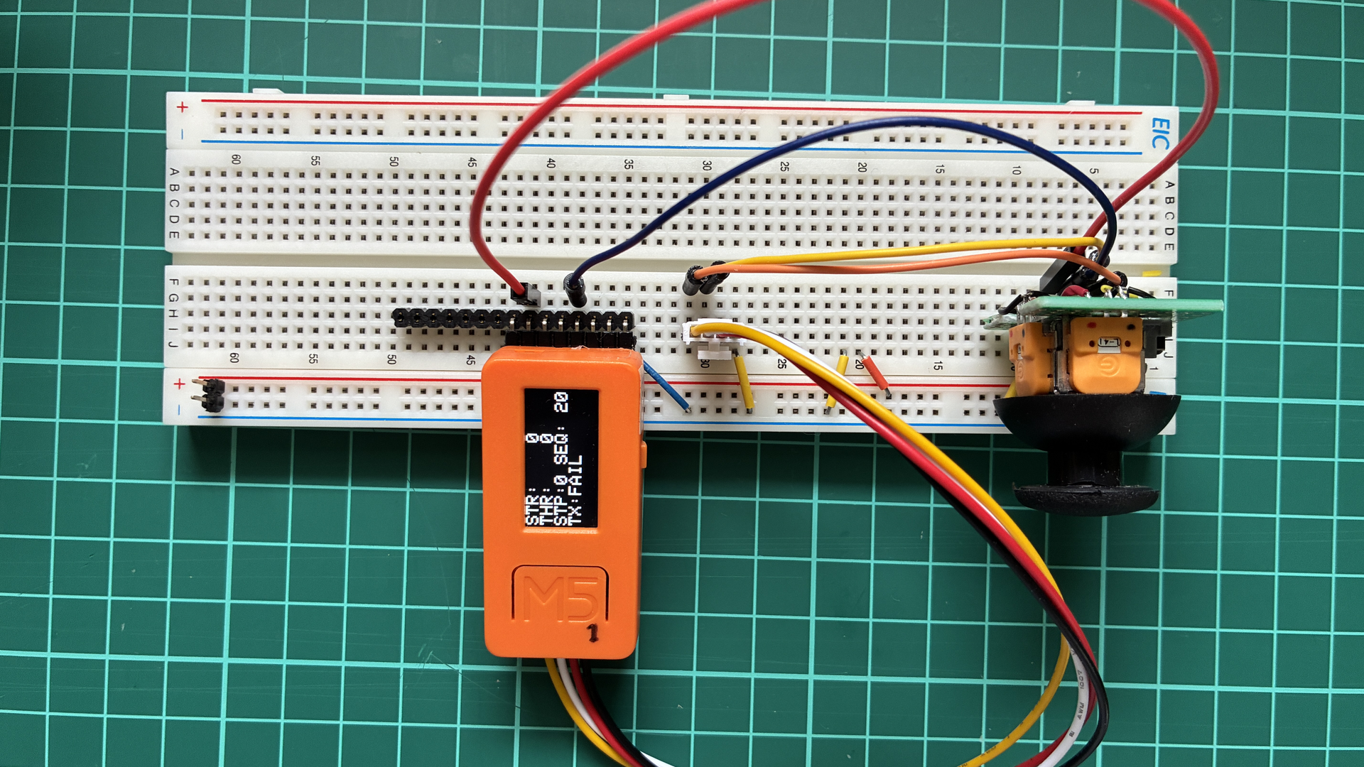 M5StickC Plus で ESP-NOW 送信テスト