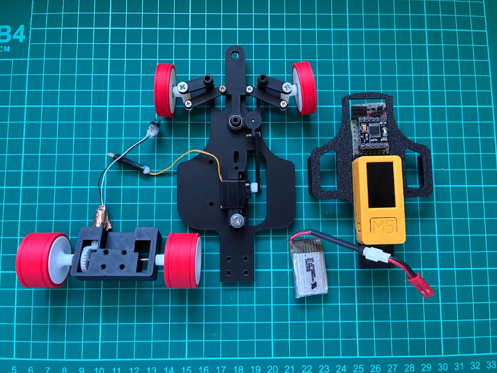 RC-CAR の全パーツ一覧